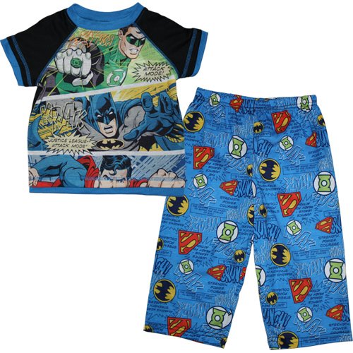  Justice League Two-Piece Boys' Pajama Set