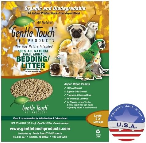 Gentle Touch Products 010LL01-40 Small Animal Bedding
