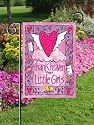 Thank Heaven for Little Girls - Garden Size 12 Inch X 18 Inch Decorative Flag