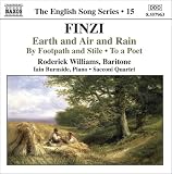 Review Sacconi Quartet  / Finzi - Earth and Air and Rain; To a Poet; By Footpath and Stile