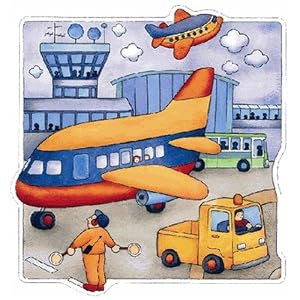 Airport City Peg Puzzle by Chelona