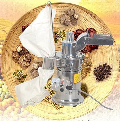 Automatic Electric Hammer Mill Herb Grain Grinder Pulverizer Powder Machine by Home Garden Tools