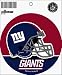NEW YORK GIANTS 5 INCH ROUND DECAL