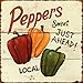 Barnyard Designs Sweet Peppers Ahead Retro Vintage Tin Bar Sign Country Home Decor 11