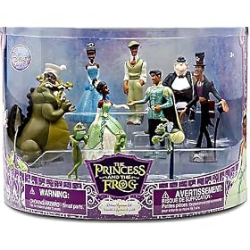 Disney The Princess and the Frog Exclusive 11 Piece PVC Mini Figurine Collector Set by 