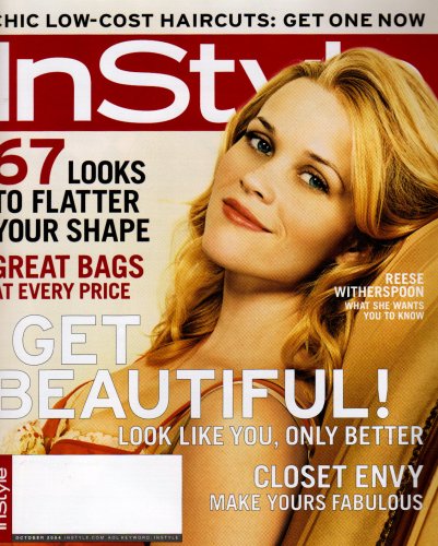 Reese Witherspoon Cover In Style Magazine October 2004