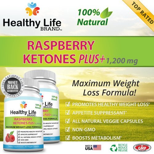 Raspberry Ketones Ketone Plus+ Reviews - Healthy Life Brand - 100% Natural Weight Loss Supplement and Appetite Suppressant Premium Pills - Burn Lose Belly Fat - Best 1200mg Fresh Premium Max Natural with No Side Effects - Diet Weight Loss for Men and Women - Highest Quality Made in USA Highest Quality Veggie Vegetarian Capsules Raspberry Ketones Ketone Plus+ Reviews - Healthy Life Brand - 100% Natural Weight Loss Supplement and Appetite Suppressant Premium Pills - Burn Lose Belly Fat - Best 1200mg Fresh Premium Max Natural with No Side Effects - Diet Weight Loss for Men and Women - Highest Quality Made in USA Highest Quality Veggie Vegetarian Capsules