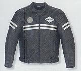 ALPINESTARS DRAGSTER LEATHER JACKET BLACK/WHITE 52 3102481252