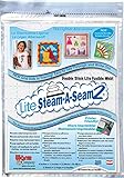 Warm Company Steam-A-Seam Lite 2 Double Stick Fusible Web 9"X12" Sheets 5/Pkg