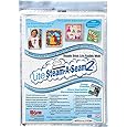 Warm Company Steam-A-Seam Lite 2 Double Stick Fusible Web 9"X12" Sheets 5/Pkg