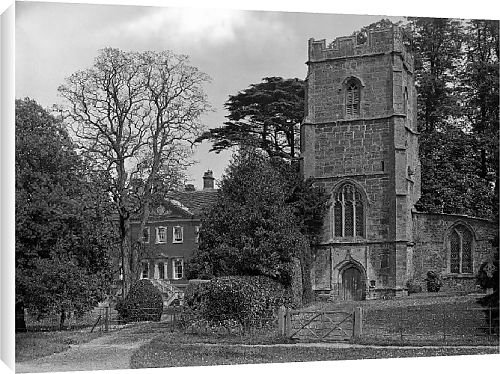 Canvas Prints of Edgcote House from Country Life 