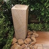 Garden Bird Bath Feeder - Chalice Design Stone Birdbath