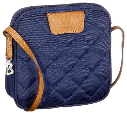 Bogner Elba Aruba 0493510186, Damen Umhängetasche, blau, (marine 186), 17x4x16