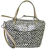 Coach Black Optic Art Coated Canvas Signature Tote