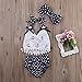 Infant Baby Girls Clothes Anchor Tops+Polka Dot Briefs Outfits Set Sunsuit 0-24M