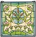 On Sale !! Dance of the Water Lilies Stained Glass Window