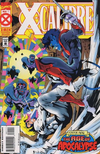 X CALIBRE # 1-4 complete Age Of Apocalypse story! (X CALIBRE (1995 MARVEL))