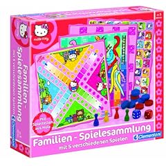 Clementoni 69163.0 - Hello Kitty Familien-Spielesammlung Classic-Collection