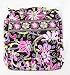 Vera Bradley Tall Zip Tote Bag Purple Punch