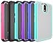 Moto G4 Case, Moto G4 Plus Case, Style4U Shock Absorption Dual Layer Hybrid Armor Protective Case Cover for Motorola Moto G4 / Moto G4 Plus with 1 Style4U Stylus [Teal]