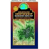 Latitude 40 SW Colorado Recreation Map - -