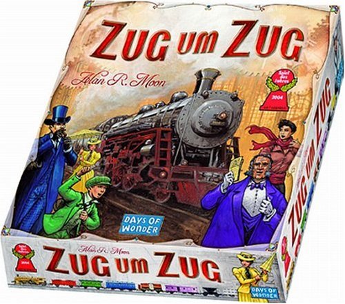 Cover image : チケットトゥライド(ドイツ語版) 乗車券 (Ticket to Ride,ZUG UM ZUG)