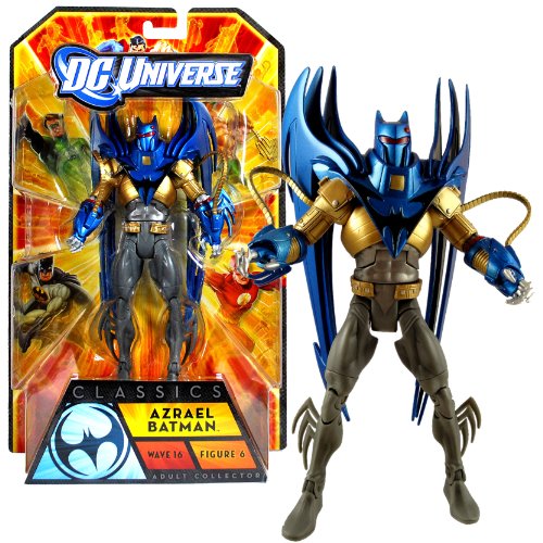  Mattel Year 2010 DC Universe Wave 16 Classics Series 6 Inch Tall Action Figure #6 - AZRAEL BATMAN with Bane's Right Leg (V2872)
