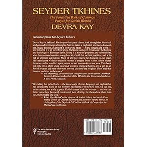 Seyder Tkhines: The Forgotten Book of Common Prayer for Jewish Women