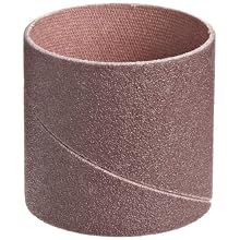 3M  Cloth Band 341D, 1-1/2" Diameter x 1-1/2" Width, P120 Grit, Brown (Pack of 100)