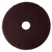 3M 7100 Brown Stripper Pad (Case of 5)