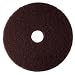 3M 7100 Brown Stripper Pad (Case of 5)