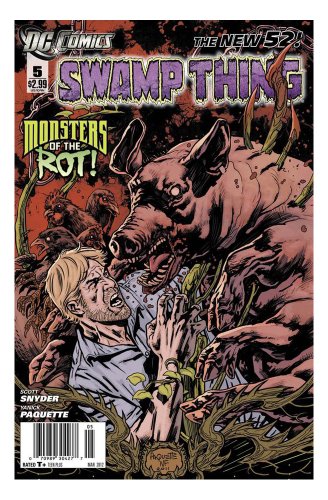 SWAMP THING # 5 DC comic (Mar 2012) The New 52 Series