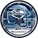 Seattle Seahawks Round Clock