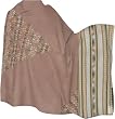 Shawl Scarf Embroidered Wool Outerwear 80 x 40 inches (ktds490)