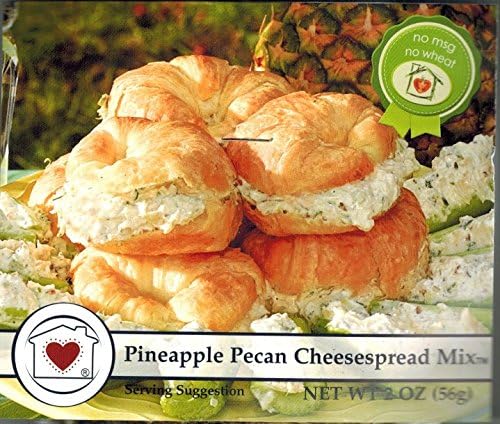 Pineapple Pecan Cheese Spread Dip Mix - Country Home Creations (3 Pack)