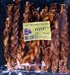 Braided 12" Bully Sticks Thick Select Low Odor, 10 pieces, Made in USA
