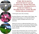 The Guerilla Marketing, Building Effective Lead Capture Web Pages, Affiliate Marketing for Hair Nets Businesses