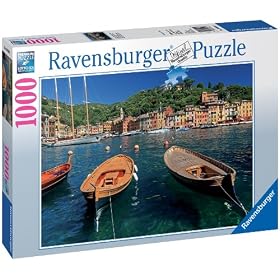 Harbor in Portofino, Italy 1000 Piece Puzzle: Toys &amp; Games
