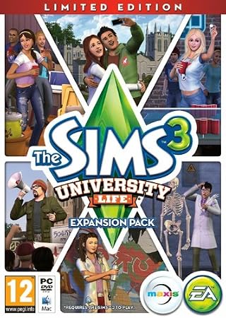The Sims 3: University Life Limited Edition (PC DVD) The Sims 3: University Life Limited Edition (PC DVD)