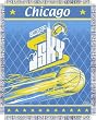 WNBA Triple Woven Jacquard Throw - Chicago Sky