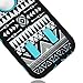 iPhone 6S Case, Tribal Hybrid Dual Layer Armor Defender Full Body Protective PC Box Case Cover for iPhone 6S, iPhone 6 4.7-inch with 1 Screen Protector and Stylus (Teal Blue)