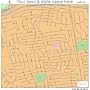 Street & Road Map of Albertson, New York NY - Printed poster size wall atlas of your home town