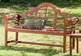 SEI Lutyens Bench, Dark Brown