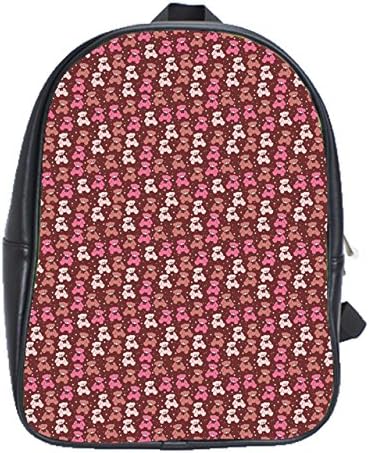 Teddy Bears Elements Greeting Valentine Shoulder Bag/School Backpack