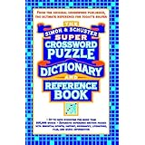 simon  schuster super crossword puzzle dictionary and reference book