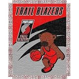 Portland Trail Blazers 36x46 Baby Triple Woven Jacquard Throw