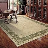Ardenne 8' x 10'6 100% Wool Rug - Beige