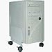 Mobile Vertical CPU Stand, 8-5/8''x13''x1-5/8'', Putty, Sold as 1 each