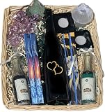 Romantic Wine Bottle Incense Burner Gift Basket