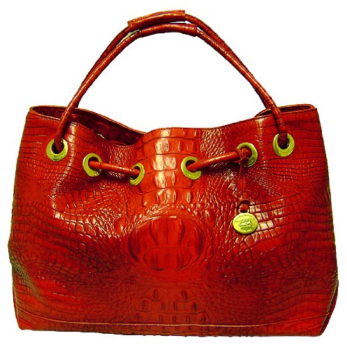 brahmin deidre zinnia melbourne croc print purse new  more detail click!